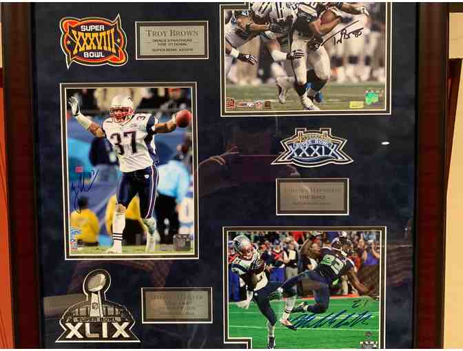 Patriots Superbowls Autographs!!
