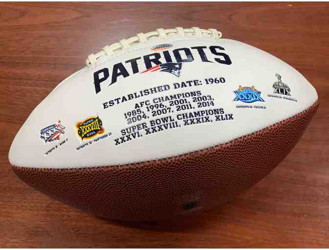 Tom Brady Signed Football