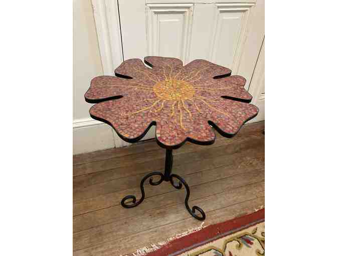 Tiled side table - Photo 1
