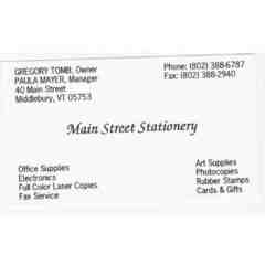 Main Street Stationery
