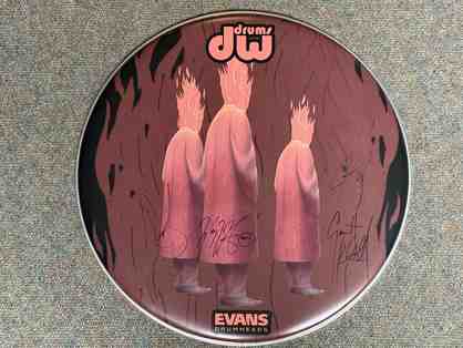 Autographed Mammoth Drumhead