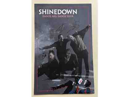 Autographed Shinedown Poster