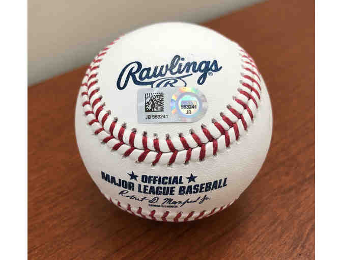 Red Sox Mitch Moreland Autographed Official Major League Baseball