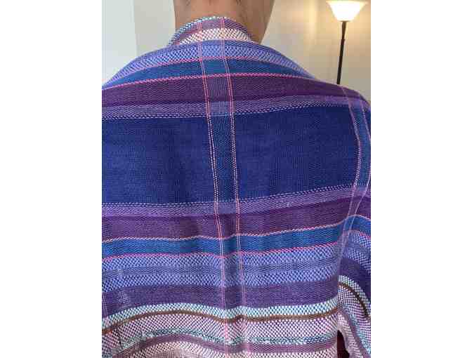 Handwoven Tallit by Abby Ruder