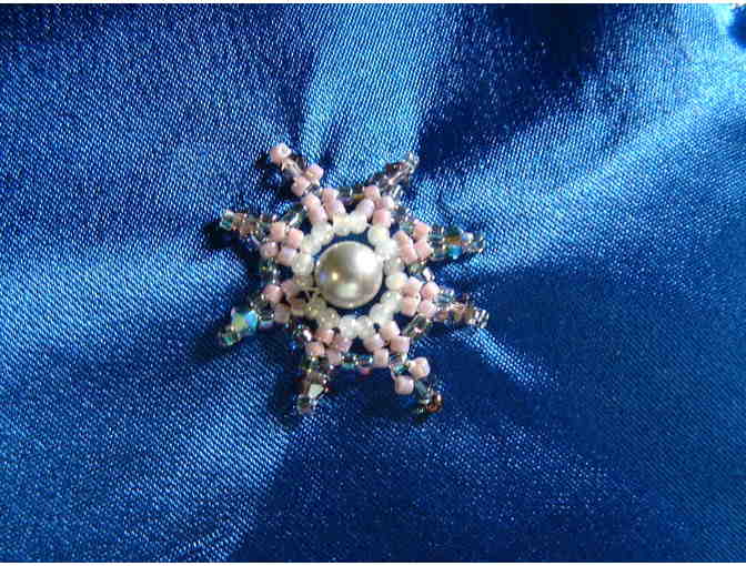 Infant sized Blue Satin Kippah