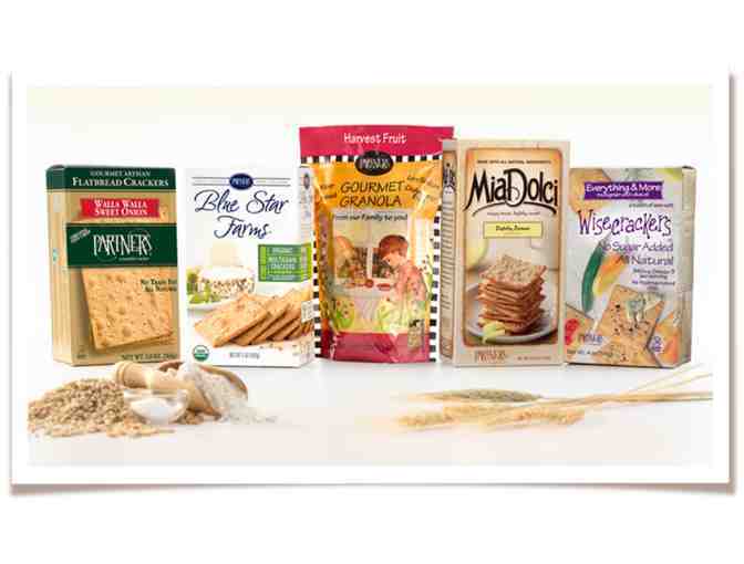 Partner's Crackers Towering Gift Basket