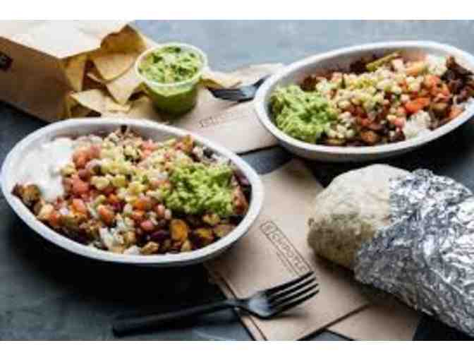 Voucher for Dinner for 4 at Chipotle (3 of 3)