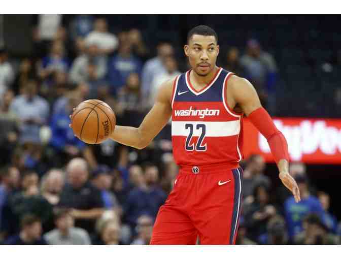 Autographed and Framed Washington Wizards Otto Porter Locker Room Name Plate