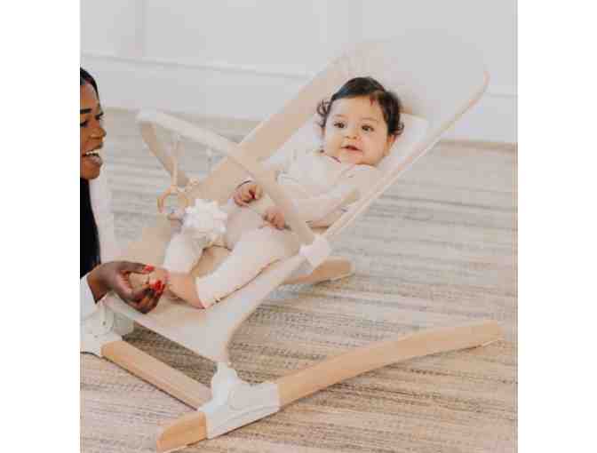 Heirloom Aspen Wood Bouncer - Organic Oat