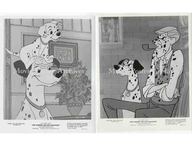 101 DALMATIONS, 1961, 8x10 Stills, classic Walt Disney animated feature