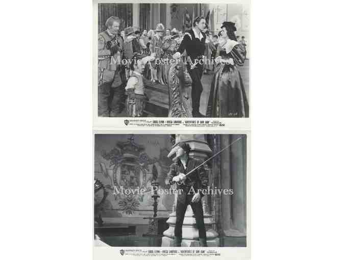 ADVENTURES OF DON JUAN, 1948, 8x10 Stills, Errol Flynn, Viveca Lindfors, Alan Hale