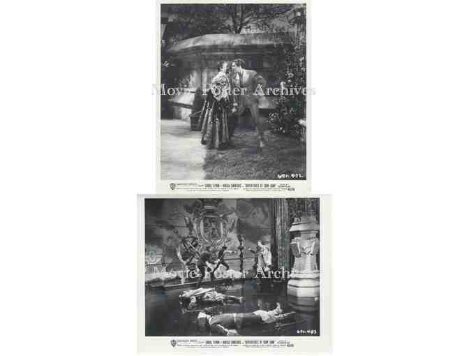 ADVENTURES OF DON JUAN, 1948, 8x10 Stills, Errol Flynn, Viveca Lindfors, Alan Hale