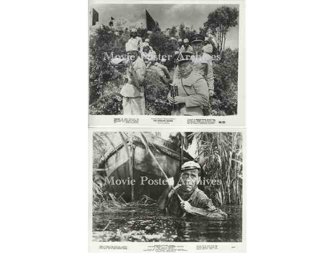 AFRICAN QUEEN, 1952, 8x10 Stills, Humphrey Bogart, Katharine Hepburn, Robert Morley.