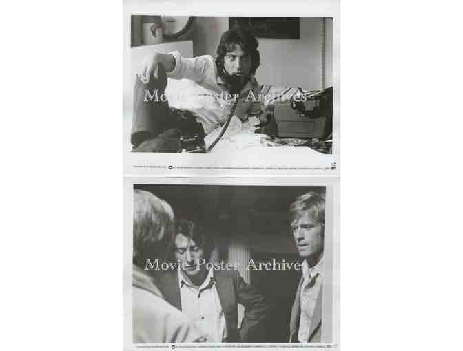 ALL THE PRESIDENTS MEN, 1976, 8x10, Robert Redford, Dustin Hoffman, Jack Warden.