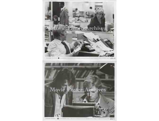 ALL THE PRESIDENTS MEN, 1976, 8x10, Robert Redford, Dustin Hoffman, Jack Warden.