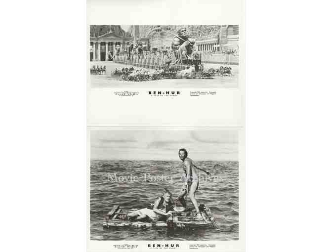 BEN-HUR, 1960, 8x10 Stills, Charlton Heston, Jack Hawkins, Haya Harareet, Stephen Boyd.