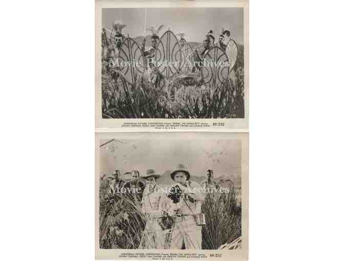 BOMBA, THE JUNGLE BOY, 1949, 8x10 Stills, Johnny Sheffield, Peggy Ann Garner.