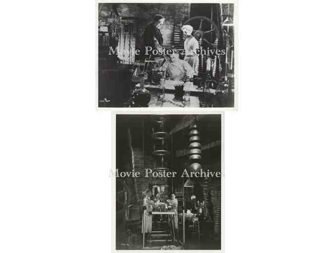 BRIDE OF FRANKENSTEIN, 1935, 8x10 Stills, Boris Karloff, Colin Clive, Valerie Hobson, E.E. Clive.