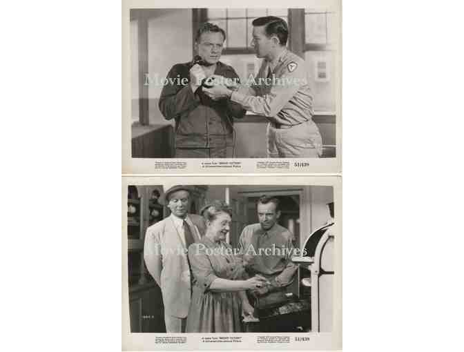BRIGHT VICTORY, 1951 8x10 Stills, Arthur Kennedy, Peggy Dow, Will Geer, Jim Backus