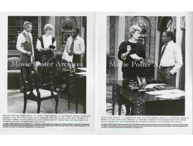 BENSON, 8x10 studio stills, Robert Guillaume, James Noble, Inga Swenson and Missy Gold