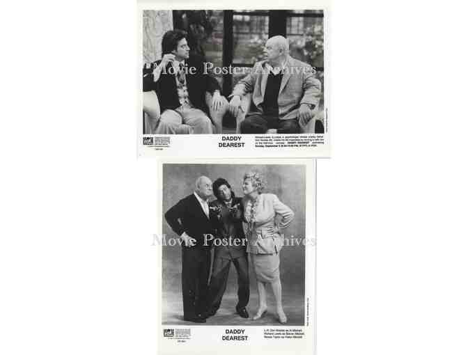 DADDY DEAREST, 8x10 studio stills, Richard Lewis, Don Rickles, Sydney Walsh, Alice Carter.