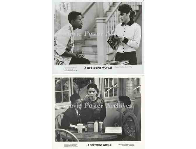 DIFFERENT WORLD, 8x10 promo stills, Jasmine Guy, Kadeem Hardison, Sinbad, Jada Pinkett Smith