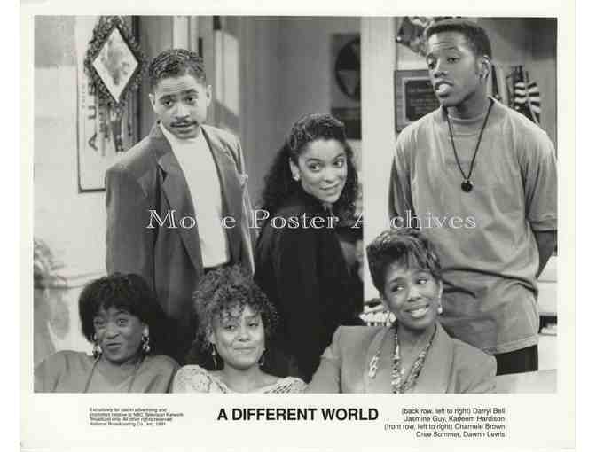 DIFFERENT WORLD, 8x10 promo stills, Jasmine Guy, Kadeem Hardison, Sinbad, Jada Pinkett Smith