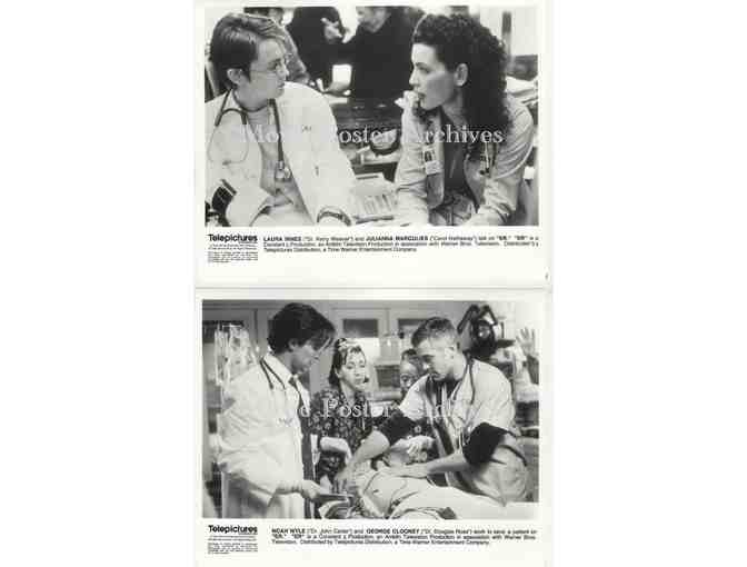 ER, 8x10 promo stills, Noah Wyle, Laura Innes, Anthony Edwards, George Clooney, Deezer D