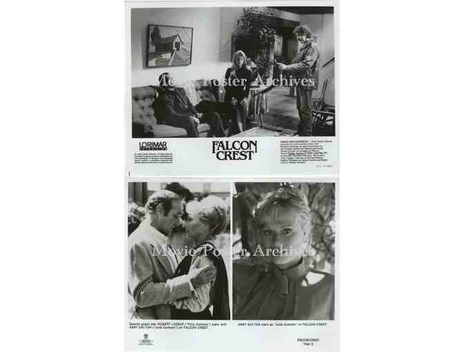 FALCON CREST, 8x10 promo stills, Jany Wyman, Lorenzo Lamas, David Selby, Abby Dalton.