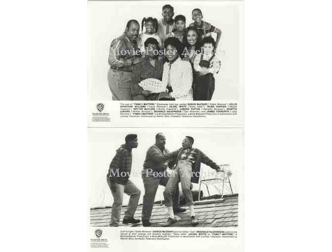 FAMILY MATTERS, 8x10 promo stills, Reginald VelJohnson, Jaleel White, Kellie Shanygne Williams