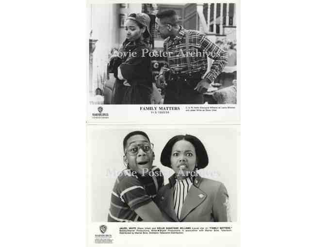 FAMILY MATTERS, 8x10 promo stills, Reginald VelJohnson, Jaleel White, Kellie Shanygne Williams