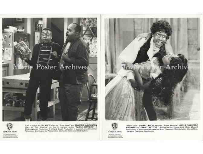FAMILY MATTERS, 8x10 promo stills, Reginald VelJohnson, Jaleel White, Kellie Shanygne Williams
