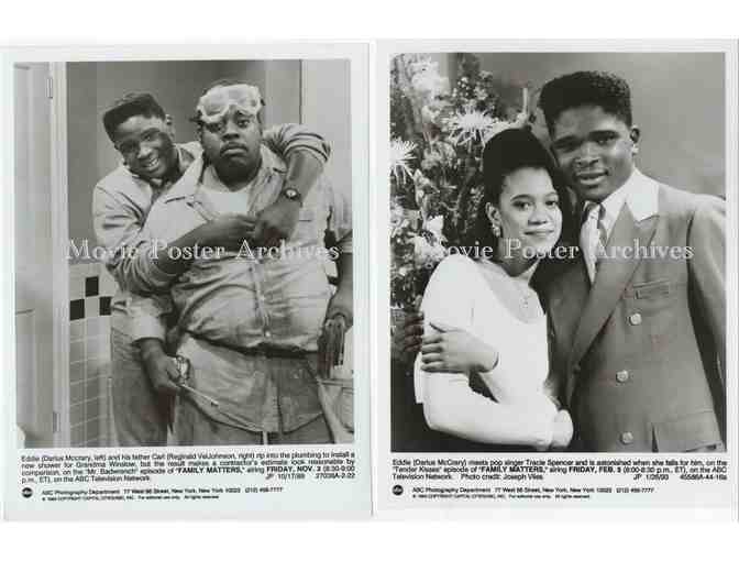 FAMILY MATTERS, 7x9 local tv stills, Reginald VelJohnson, Jaleel White, Kellie Shanygne Williams
