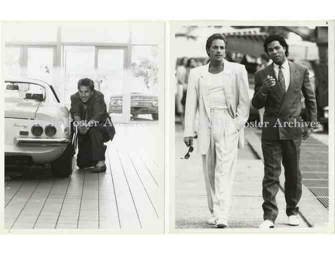 MIAMI VICE, 7x9 local tv promo stills, Don Johnson, Philip Michael Thomas, Edward James Olmos