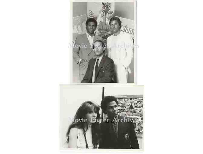 MIAMI VICE, 7x9 local tv promo stills, Don Johnson, Philip Michael Thomas, Edward James Olmos