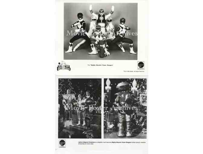 MIGHTY MORPHIN POWER RANGERS, 8x10 promo stills, David Yost, Jason Frank, Walter Jones