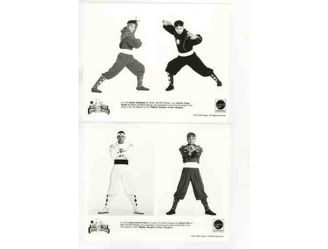 MIGHTY MORPHIN POWER RANGERS, 8x10 promo stills, David Yost, Jason Frank, Walter Jones