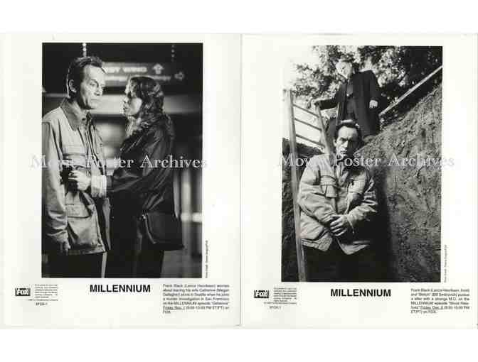 MILLENNIUM, 8x10 studio stills, Lance Henriksen, Megan Gallagher, Terry OQuinn, Brittany Tiplady