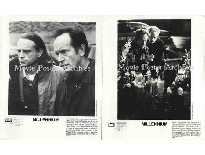 MILLENNIUM, 8x10 studio stills, Lance Henriksen, Megan Gallagher, Terry OQuinn, Brittany Tiplady