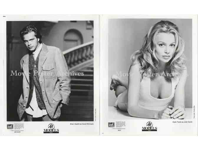 MODELS INC, 8x10 studio stills, Linda Gray, Cameron Daddo, David Goldsmith, Carrie-Anne Moss