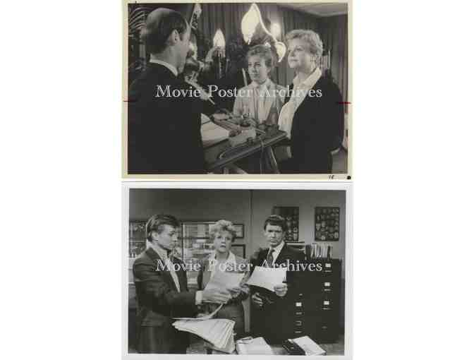 MURDER SHE WROTE, 7x9 local station stills, Angela Lansbury, Tom Bosley, Bradford Dillman