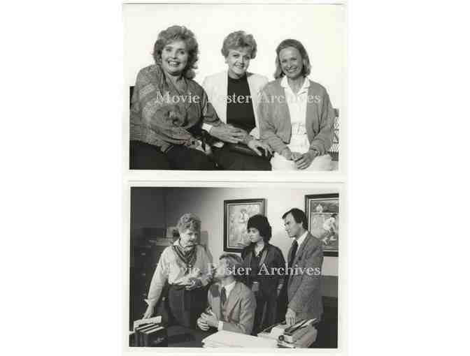 MURDER SHE WROTE, 7x9 local station stills, Angela Lansbury, Tom Bosley, Bradford Dillman