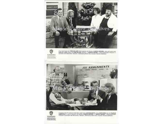 MURPHY BROWN, 8x10 studio stills, Candice Bergen, Grant Shaud, Robert Pastorelli, Faith Ford