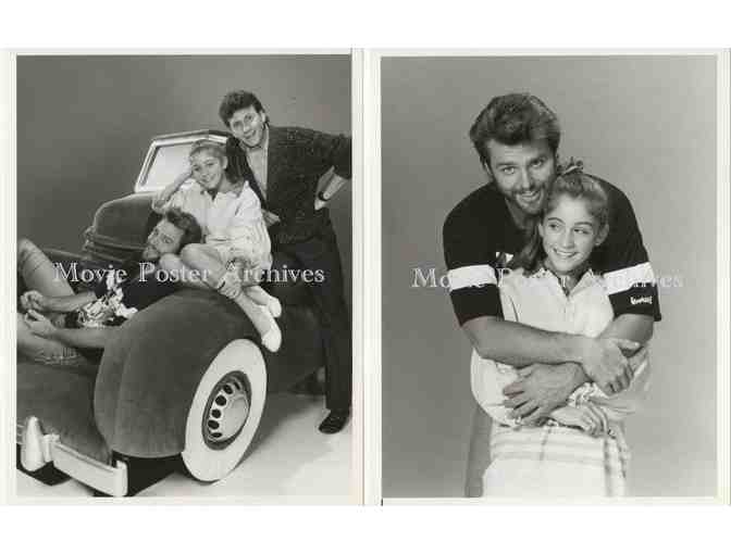 MY TWO DADS, 7x9 local tv promo stills, Paul Reiser, Greg Evigan, Staci Keanan, Dick Butkus