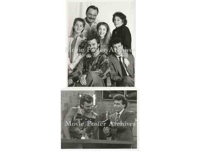 MY TWO DADS, 7x9 local tv promo stills, Paul Reiser, Greg Evigan, Staci Keanan, Dick Butkus