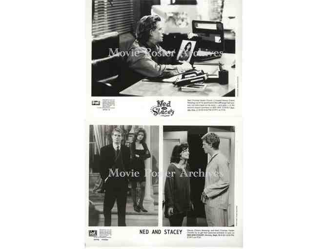 NED AND STACEY, 8x10 promo stills, Thomas Haden Church, Debra Messing, Greg Germann
