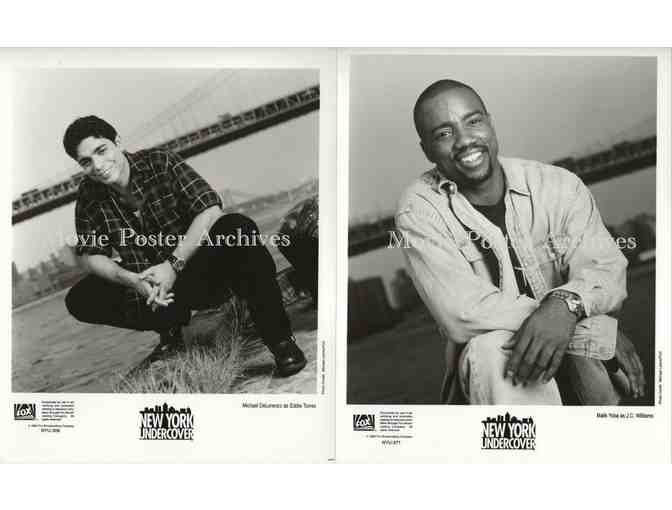 NEW YORK UNDERCOVER, 8x10 promo stills, Malik Yoba, Michael DeLorenzo, Patti Darbanville