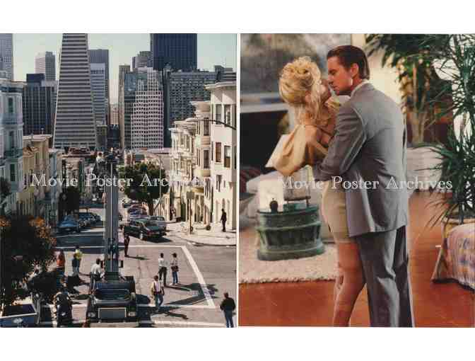 BASIC INSTINCT, 1992, COLOR PHOTOS, Michael Douglas, Sharon Stone, George Dzundza.