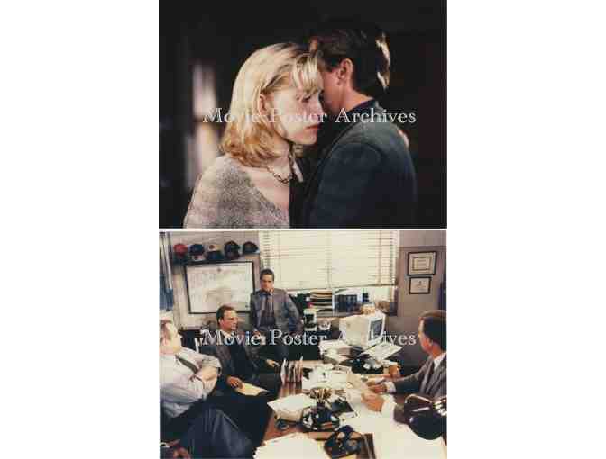 BASIC INSTINCT, 1992, COLOR PHOTOS, Michael Douglas, Sharon Stone, George Dzundza.