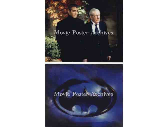 BATMAN AND ROBIN, 1997, 8x10 color photos, George Clooney, Arnold Schwarzenegger